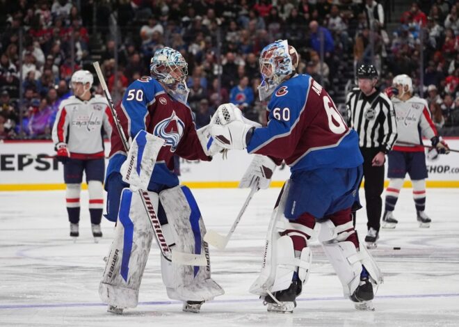 Penyerang kunci kembali bermain di Avalanche, begitu juga dengan kesulitan dalam mencetak gol saat kalah dari Capitals