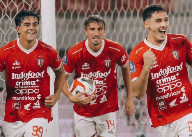 Bali United Skor 6-1, PSBS Biak Makin Terpuruk ke Dasar Klasemen