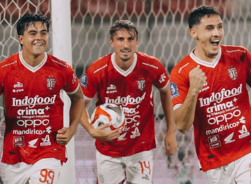 Bali United Skor 6-1, PSBS Biak Makin Terpuruk ke Dasar Klasemen