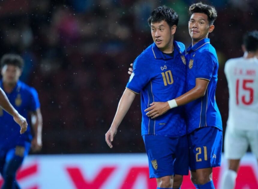 Dua Penalti Bawa Thailand Kalahkan Myanmar, Singapura Menanti di Semifinal