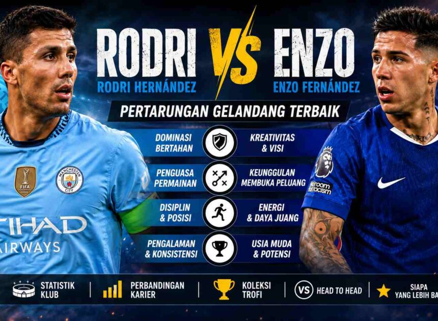 Enzo Fernández Seharga Hampir Dua Kali Rodri, Apakah Berarti Dua Kali Lebih Hebat?