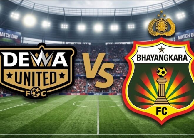 Empat Gol Tercipta, Dewa United Selamat dari Kekalahan atas Bhayangkara