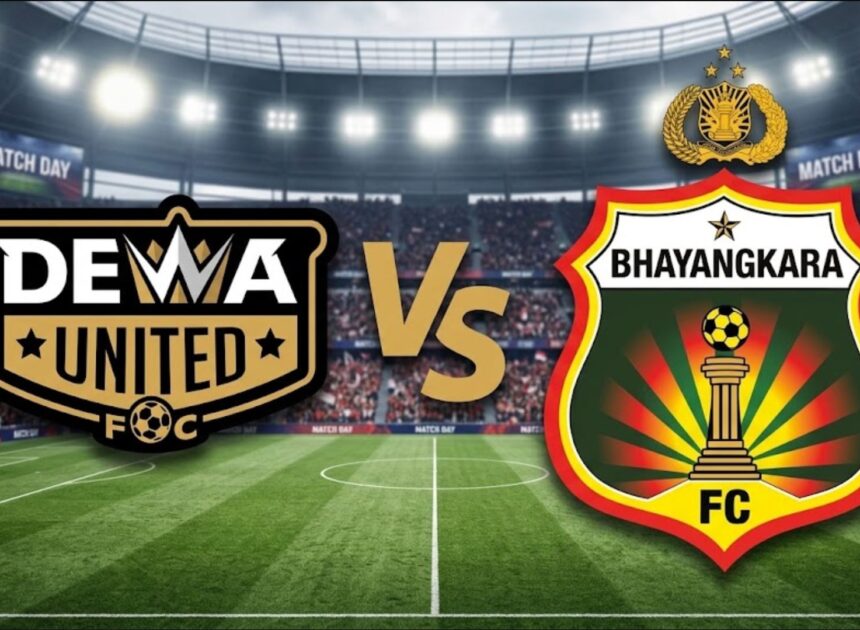 Empat Gol Tercipta, Dewa United Selamat dari Kekalahan atas Bhayangkara